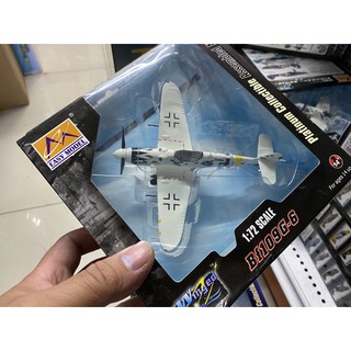 โมเดลเครื่องบินรบBF109G-6ขนาด 1/72 รายละเอียดสวยเป็นงานโมเดลสำหรับตั้งโชว์แรกเป็นงานพลาสติก