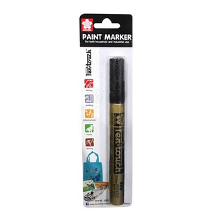 ปากกา ปากกาเคมี ปากกาเพ้นท์ ขนาด 2 มม. สีทอง อุปกรณ์เครื่องเขียน ของใช้ภายในบ้าน MARKER GOLD 2 MM