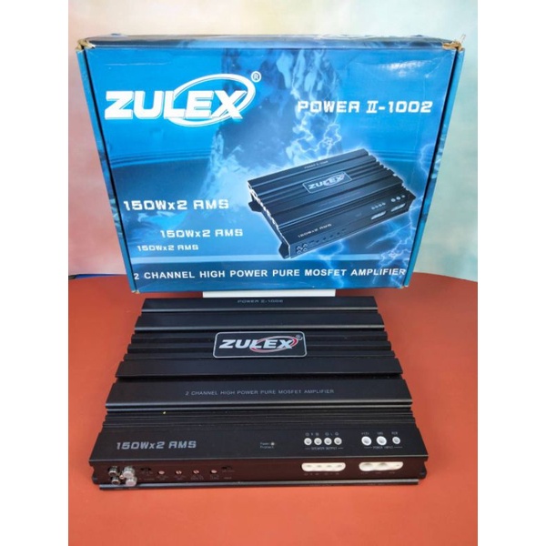 เพาเวอร์แอมป์ PowerAmpIifier ZULEX รุ่น POWER-1002