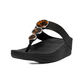 FITFLOP HALO รองเท้าแตะแบบหูหนีบผู้หญิง รุ่น EP4-090 สี Black