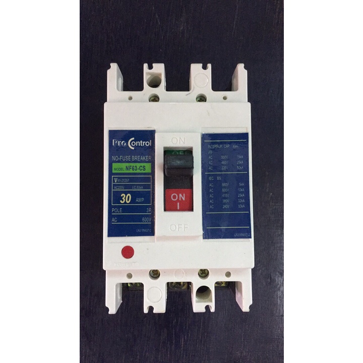 ProControl NF-63CS 30A. 50A.ไฟ380v, เบรคเกอร์โปรคอนโทรลแท้