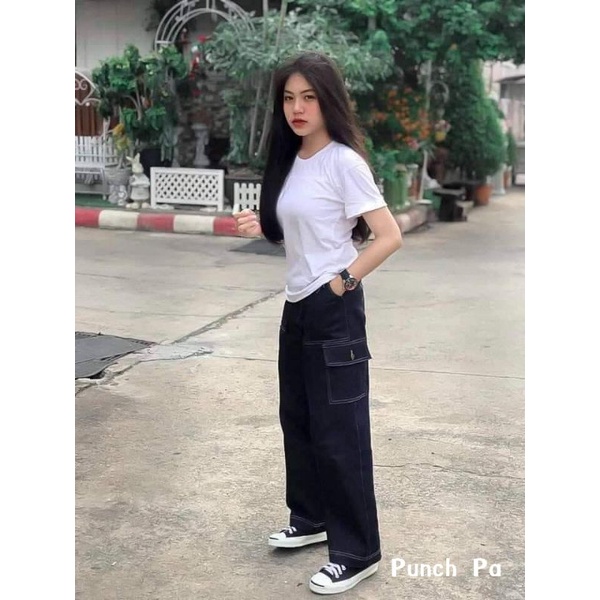 ทรงช่าง ห้ามพลาดเด็ดขาด #กางเกงวินเทจทรงเด็กช่าง