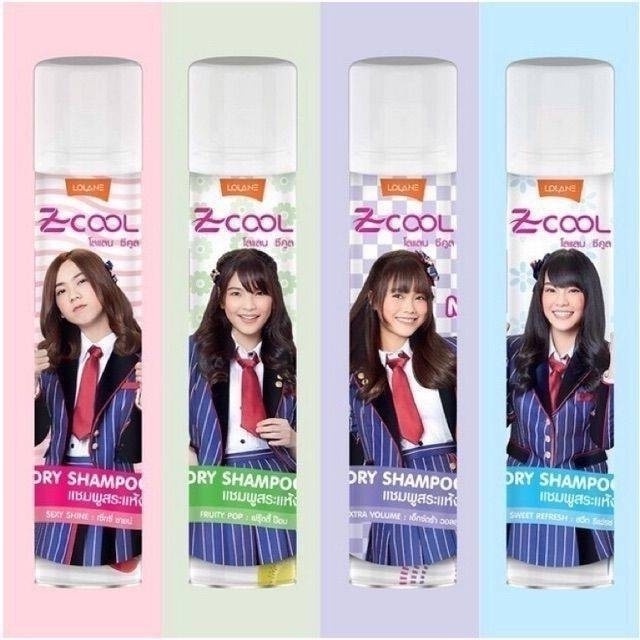 BNK48 x Lolane Z Cool Dry Shampoo Fruity Pop : โลแลน ซีคูล แชมพู สระแห้ง กลิ่น ฟรุ๊ตตี้ ป๊อบ x 1 ชิ้