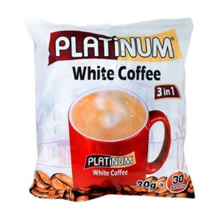 กาแฟพม่า plutinum white coffee 3in1