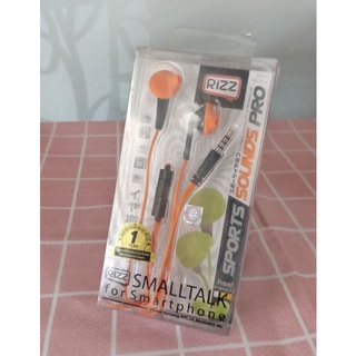 ส่งฟรีไม่ใช้โค้ด Rizz small talk หูฟังพร้อมไมค์สนทนา แนว Sport รุ่น RE-404 ส้ม