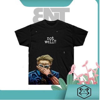 เสื้อยืด ผ้าฝ้าย พิมพ์ลาย Jujutsu Kaisen Motif 24s