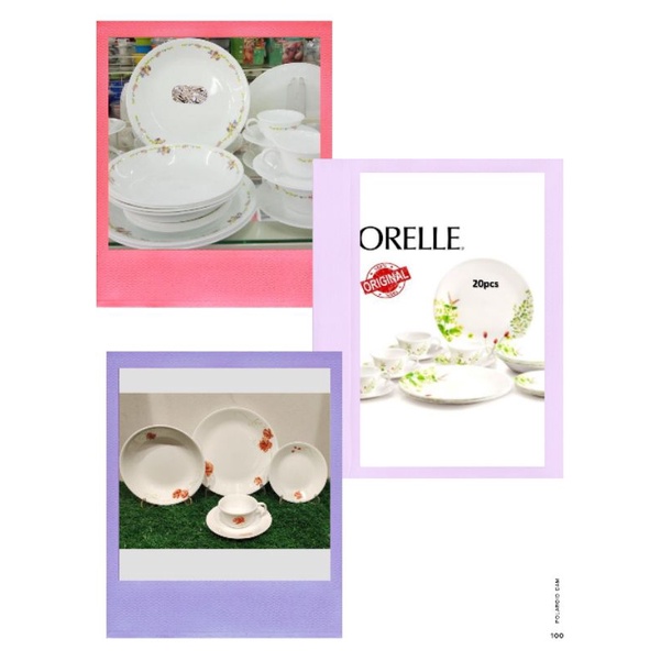 Big ชุด Corelle 20 ชิ้น vitrelle cup limited edition