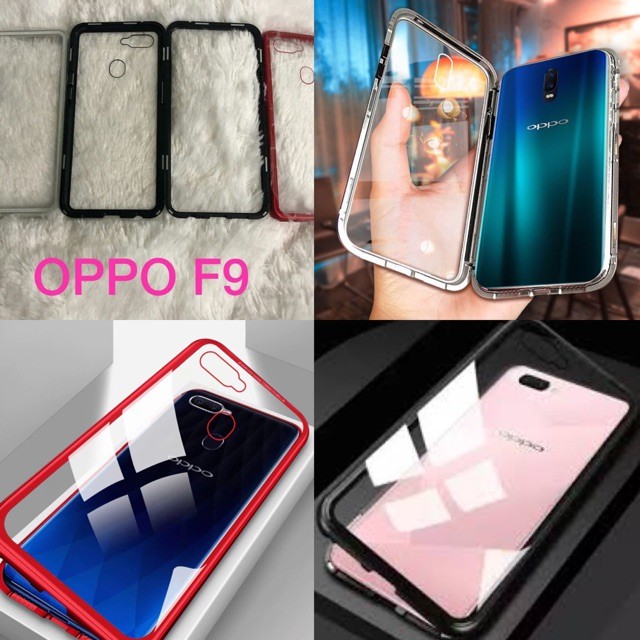 Oppo A92 A31 2020 A5 A9 2020 A3S A5S A1K A7 Real me C3 5 5Pro 6i A91 F9 F11 Pro magnetic 360 กระจกนิ