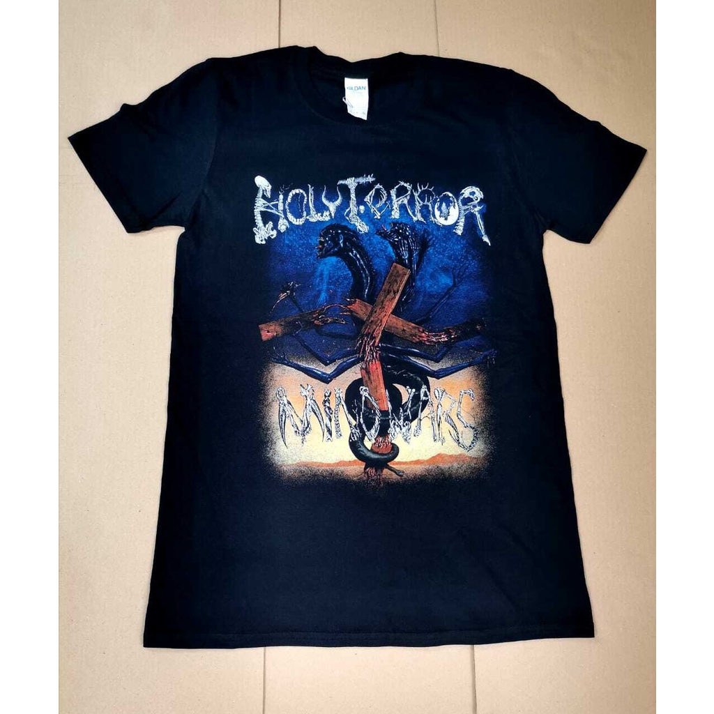 เสื้อยืด HOLY TERROR Mind Wars (ไซส์ S)