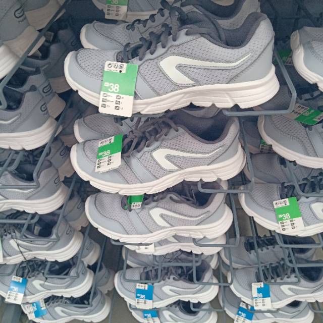 วิ่ง 100 รองเท้าวิ่งสตรี รองเท้า Kalenji รองเท้าวิ่งออกกําลังกายยิม รองเท้าวิ่ง Kalenji