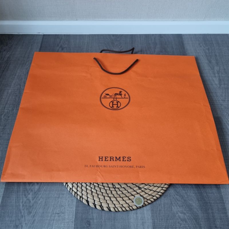 ถุงสินค้าแบรนด์เนม HERMES แท้ 100%