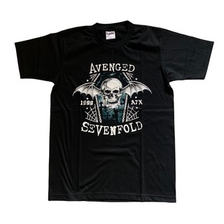 AV109 AVENGED SEVENFOLD เสื้อยืดวงร็อค อะเว็นจด์เซเวนโฟลด์ เสื้อวง เสื้อยืดอเวนเจด เซเว่นโฟล เสื้อวินเทจ