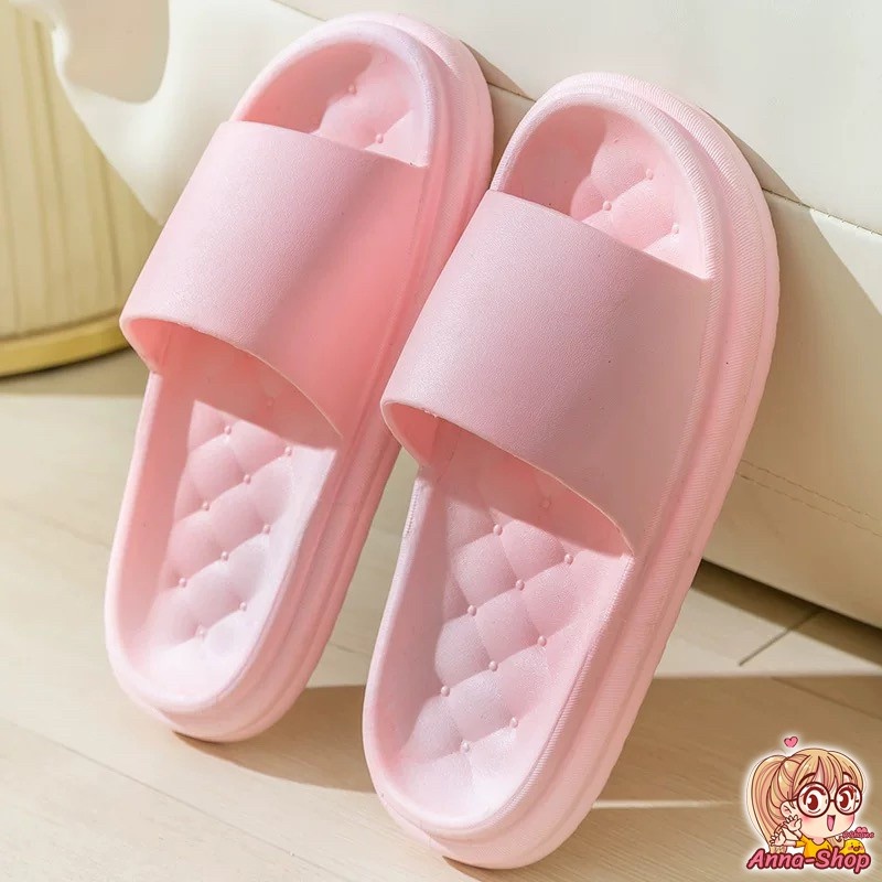 รองเท้าแตะส้นหนา ยาง EVA ใส่ในบ้าน รองเท้าแตะลําลอง สวมใส่สบาย กันลื่น T71 ราคา ถูกที่สุด ดีลบีเคเค แกลเลอรีภาพที่ 8