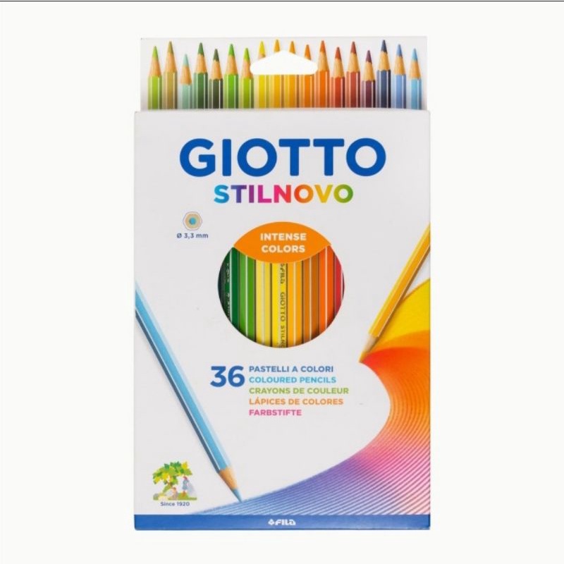 Giotto Stilnovo Intense Colours Pencil Cardboard 36 สี