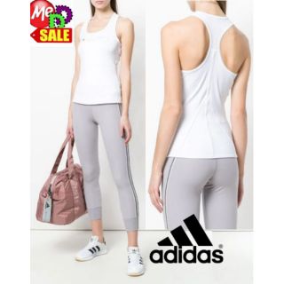 Adidas By Stella McCartney - ใหม่ เสื้อกล้ามใส่ออกกำลังกาย ADIDAS Performance Essentials tank top CF4154 size L(อก38-40"