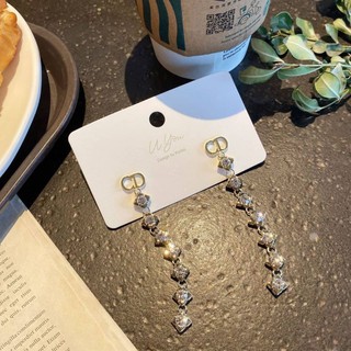 ᴄʜʀɪsᴛɪᴀɴ ᴅɪᴏʀ 💕🏷 Detail :   จี้ประดับโลโก้แบรนด์  CD ห้อยเพชร ตามสไตล์ Christian dior   ให้ลุค สวยดูดี เรียบหรู