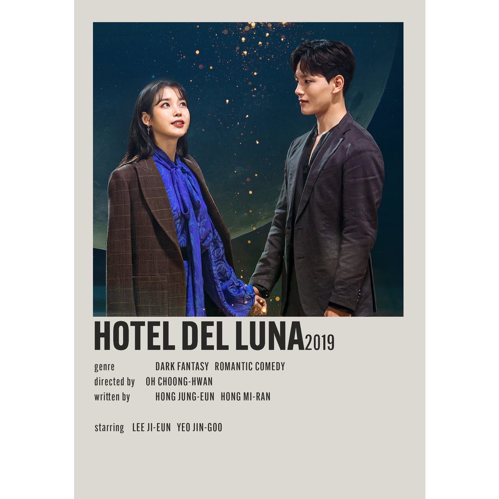 โปสเตอร์ HOTEL DEL LUNA Korean DRAMA สําหรับบ้าน/ห้องนอน/สํานักงาน