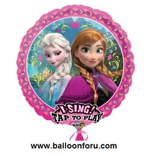 Frozen Singing Balloon ขนาด 36 นิ้ว (ลูกโป่งมีเสียงเพลงlet it go)