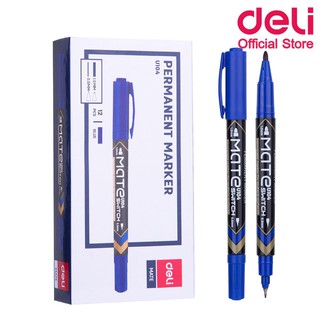 ปากกาเขียนซีดี​ Deli.ปากกา​ Permanent Marker mate U104