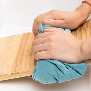 BACK2LIFEK Washboard ซักมือที่เป็นมิตรกับสิ่งแวดล้อม ไม้ไผ่กันลื่น กระดานซักผ้าที่ทนทานแบบพกพา