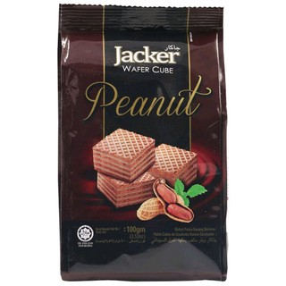 เวเฟอร์รสถั่ว Jacker Peanut Wafer 100g.