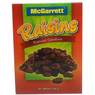 Mc Garrett Raisin Blk 200g ราคาสุดคุ้ม ซื้อ1แถม1 Mc Garrett Raisin Blk 200g ราคาสุดคุ้มซื้อ 1 แถม 1