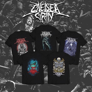 T-shirt  เสื้อยืด พิมพ์ลาย Chelsea Grin Series DTG CornitS-5XL