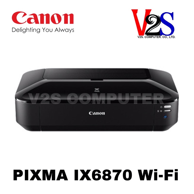 Canon PIXMA รุ่น IX6870 Wi-Fi Inkjet Wide-Format A3 Printer (ปริ้นเตอร์) หมึกแท้พร้อมใช้ ประกันศูนย์