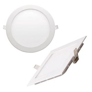 ชุดโคมดาวไลท์ โคมติดฝ้า โคมติดเพดาน LED PANEL 6w 9w 12w 18w 4.5นิ้ว 5.5นิ้ว 6นิ้ว 8นิ้ว แบบฝัง หน้ากลม หน้าเหลี่ยม