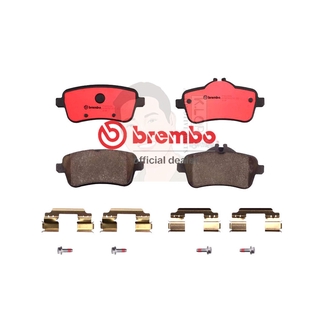 P50 099C ผ้าเบรก-R-แท้ BREMBO รุ่น Ceramic : BENZ CLS-Class C218 W212 500, R172 55AMG, A45 AMG 11-&gt; การันตีคุณภาพมาตร...