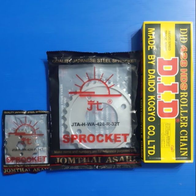 โซ่สเตอร์ wave110i 428-106-14 - 32, 34, 35t wave100s dream110i wave125 msx สเตอร์พระอาทิตย์โซ่ DID ข
