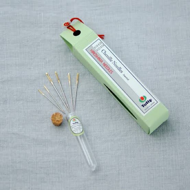 Tulip Chenille needle เข็มปักริบบิ้นคุณภาพสูง Hiroshima ญี่ปุ่นแท้ รุ่น premium