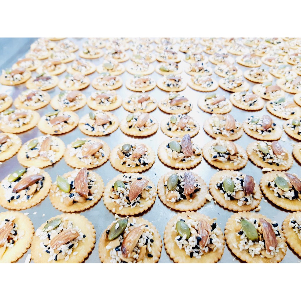 บิสกิตธัญพืช อบใหม่  หวาน หอม ธัญพืชเพื่อสุขภาพ คุ๊กกี้ธัญพืช คุกกี้ biscuits cookies ขนมธัญพืช บิสกิต เกรน cracker - รูปที่ 4