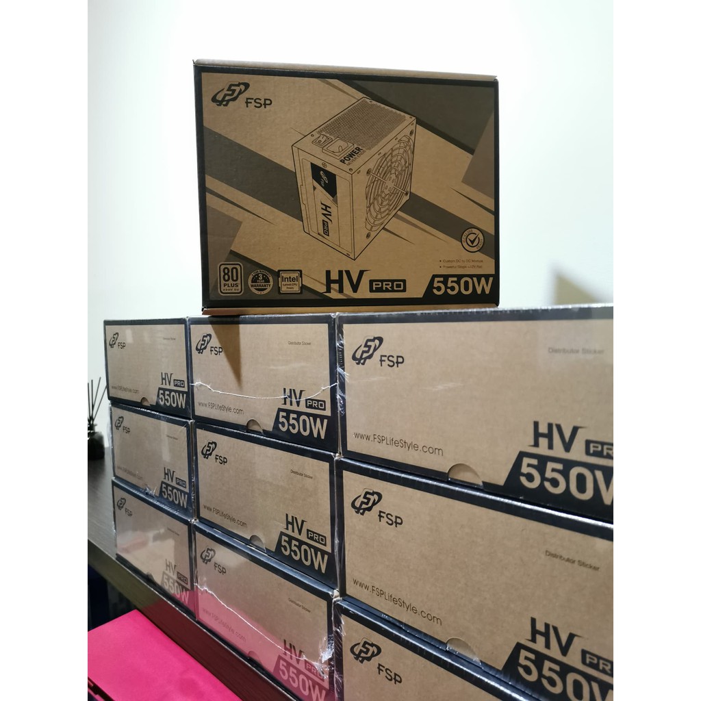 PSU 550w. (80+) FSP HV PRO