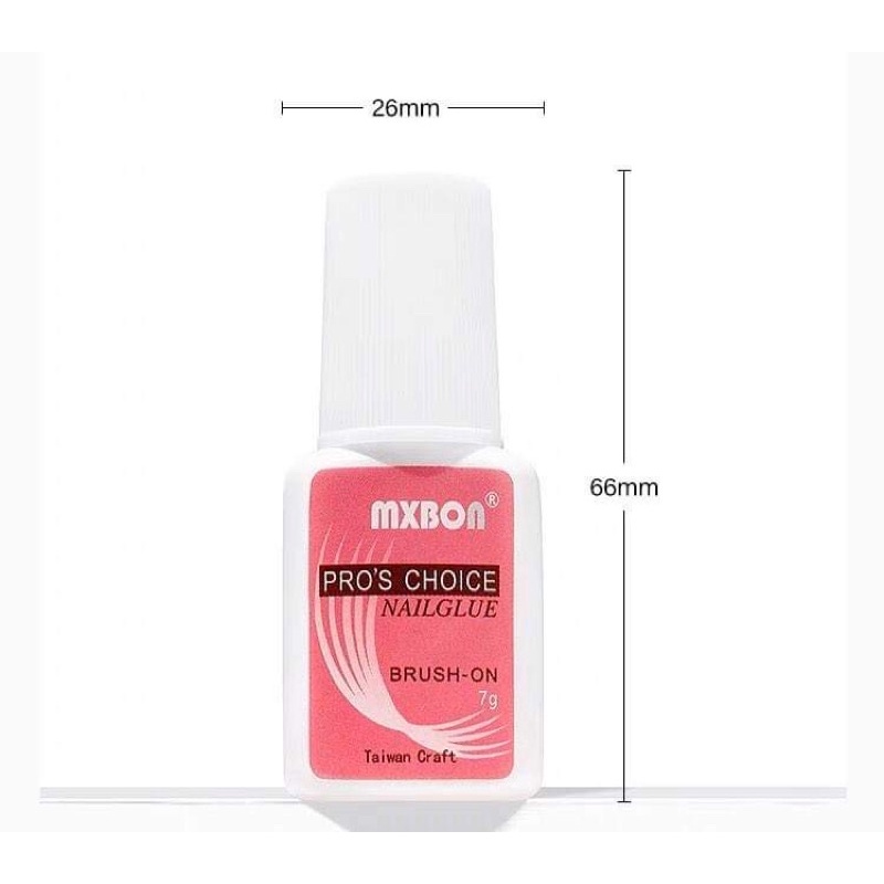 กาว MXBON กาวติด​ PVC​ ติดเล็บปลอม 7กรัม​