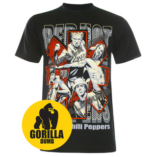 Gorilladumb เสื้อยืดลายวงดนตรี เรดฮอตชิลีเพปเปอส์ Red Hot Chili Peppers