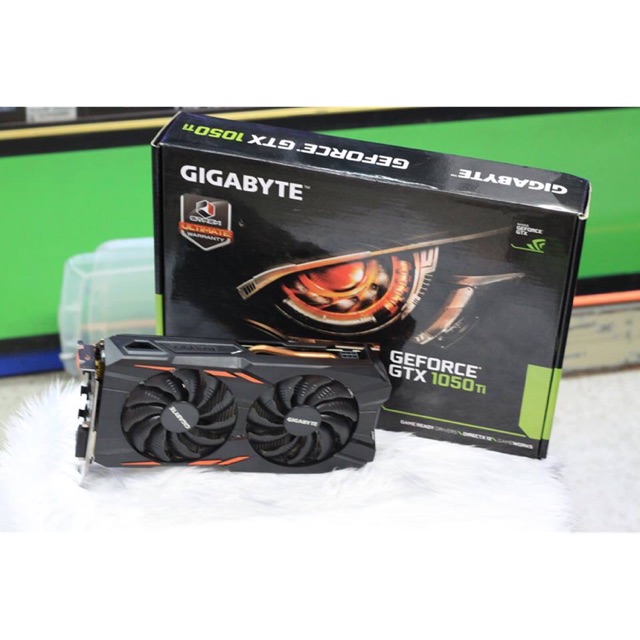การ์ดจอ Gtx Gigabyte  1050ti oc 4GB windforce