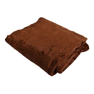 ผ้าห่ม DIAMONDS สี COFFEE BLANKET DIAMONDS 60X80" COFFEE