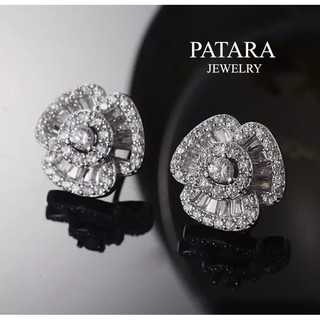 ต่างหูดอกไม้เพชรจากร้าน Patara Jewelryค่ะ