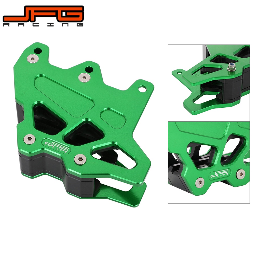 JFG RACING คู่มือโซ่ For Kawasaki KLX250 KLX อุปกรณ์ตกแต่งรถจักรยานยนต์