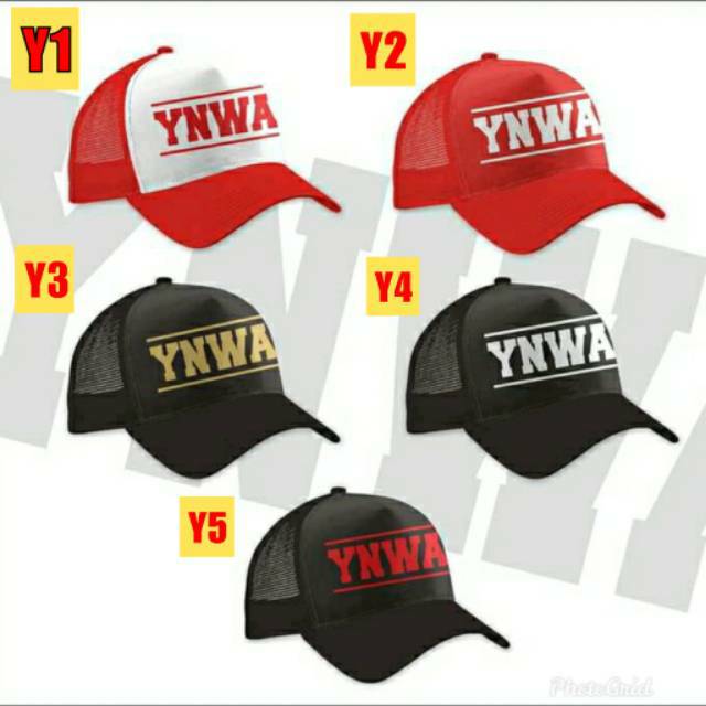 หมวก Liverpool YNWA Black Red Kopites Premium Edition / ฟรีสติ๊กเกอร์