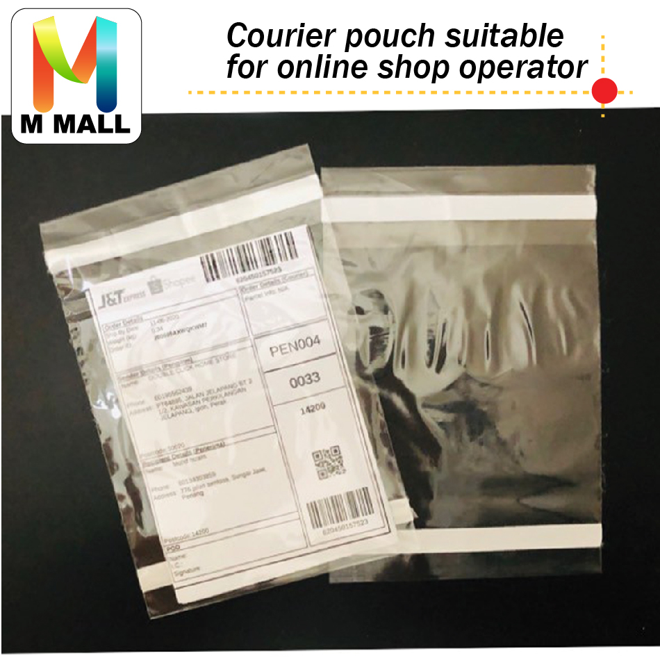 M MALL A5 COURIER POCKET POUCH (25cm x 16cm) 500pcs