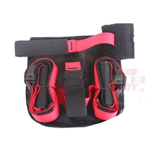 เชือกออกกำลังกาย TRX สีแดง