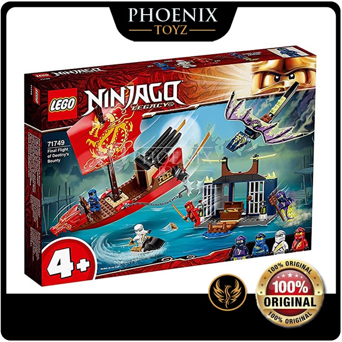 [PhoenixToyz LEGO 71749 NINJAGO Legacy Final Flight of Destiny Bounty Ship