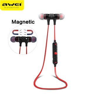 AWEI ชุดหูฟังบลูทูธ A920BL Bluetooth Sports Earphone (RedBlack)