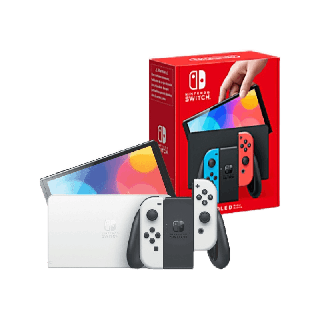 เครื่องNintendo Switch OLED [สีนีออน][สีขาว] [มือ1][ประกันศูนย์ JD Central