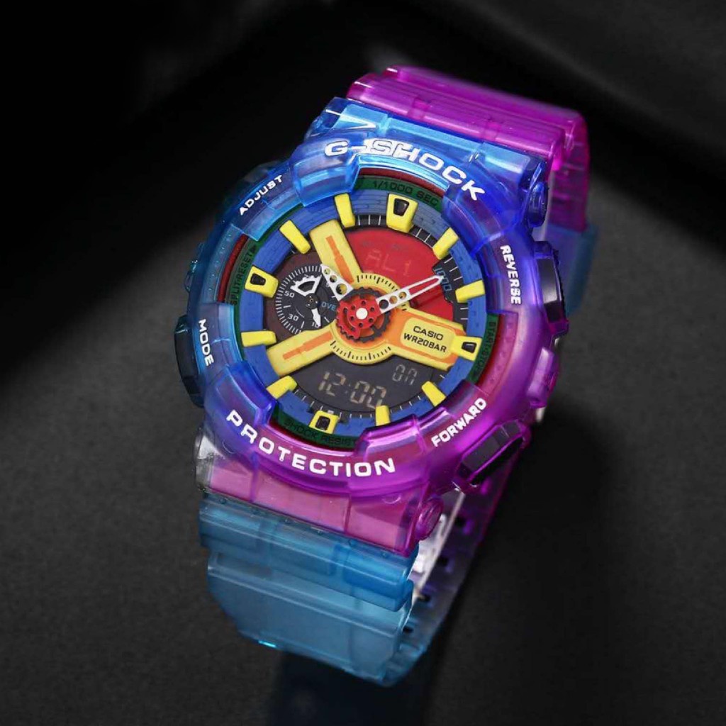 นาฬิกาโทรศัพท์ สมาร์ทวอช รุ่นใหม่ คาสิโอ นาฬิกาข้อมือผู้ชาย GA-110GB รับประกัน 1 ปี