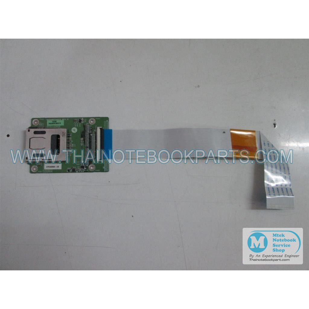 แผงวงจร Card Reader Board Fujitsu FMV-BIBLO NX70L/W - DA0AW3TH6E0, CP240698-03 (มือสอง)