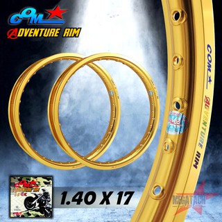 ล้อ COM 1.40 X 17 Adventure Rim ขอบเรียบ จำนวน 2 วง วงล้อคอม…