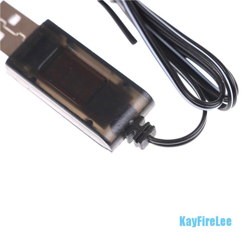 / Kayfirelee / 3.7V อะแดปเตอร์ชาร์จ Usb สีดํา สําหรับเฮลิคอปเตอร์ 1 ชิ้น